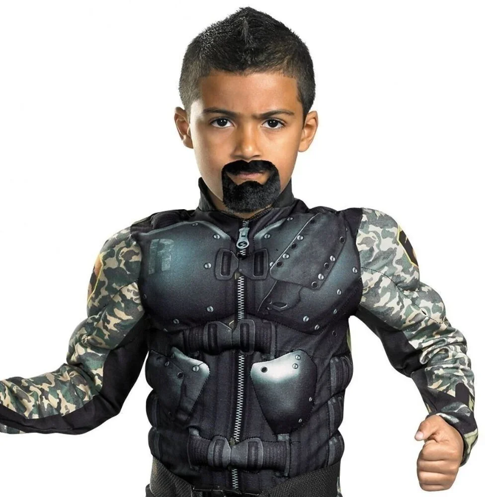 GI Joe Retaliation Roadblock Classic Muscle Child Costume Size Small (4-6) New
